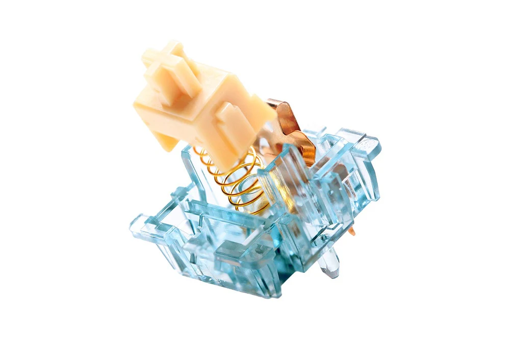 43 Studio Jing Switch Linear 62g MX Crystal Switch for mechanical keyboard 60m Modified POM Nylon Linear DL V2 Spring No Lubed - Image 7