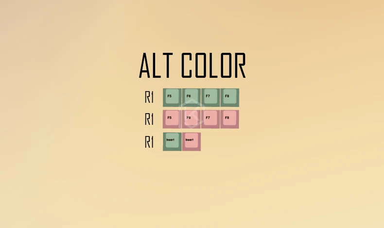 9009 colorway 169 Cherry profile Dye Sub Keycap Set thick PBT plastic keyboard gh60 xd60 xd84 cospad tada68 rs96 zz96 87 104 660 - Image 5
