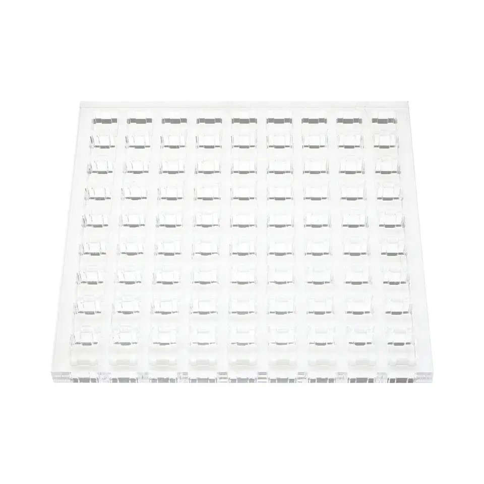 Acrylic Switch Tester 9x9 clear housing for cherry red black brown silent red speed silver rgb switches TTC Kailh Outemu HMX - Image 2