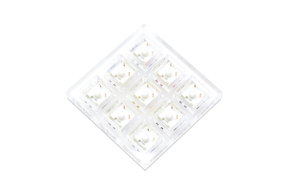 Acrylic Switch Tester Gateron Pro 2.0 Switch for Mechanical Keyboard Black Red Blue Brown White Silver Yellow - Image 7