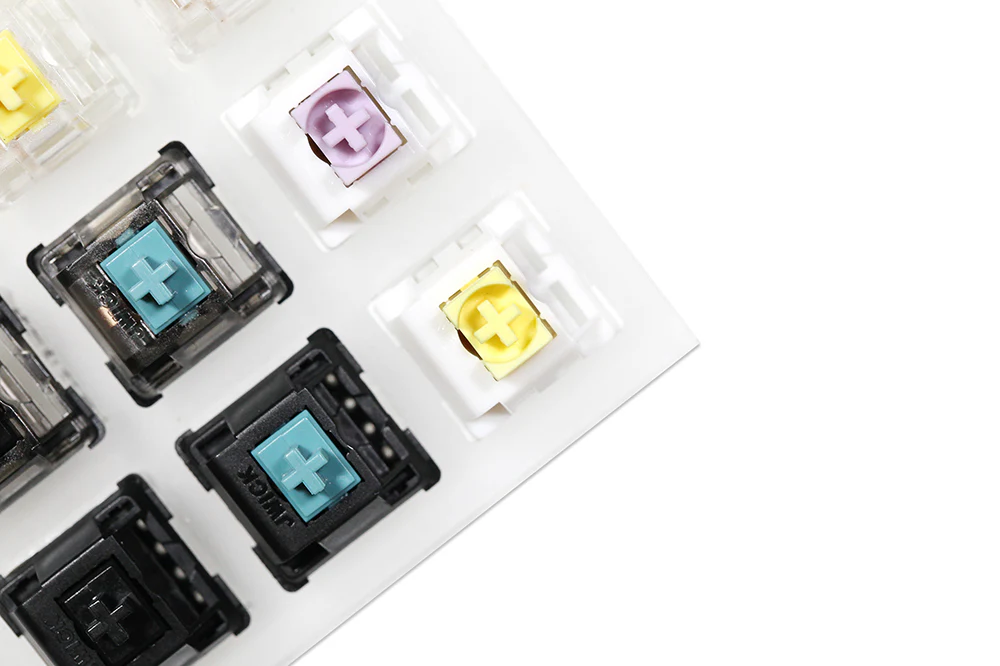 Acrylic Switch Tester JWICK Switch for Mechanical Keyboard Black Red Blue Ginger Milk Poi White - Image 5