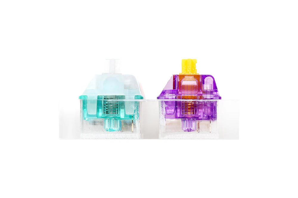 Acrylic Switch Tester TECSEE Switch for Mechanical Keyboard Coral Ice Candy Ice Grape Safety Bluesky Jadetie - Image 3