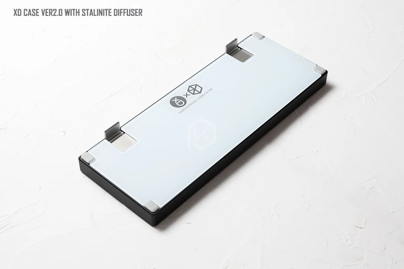 Anodized Aluminium Case For XD96 Xiudi Custom Keyboard Acrylic / tempered glass Diffuser Rotary Brace - Image 13