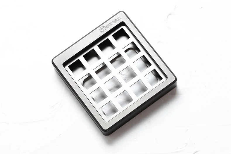 Anodized Aluminium cubic case for jj4x4 jj4 custom keyboard acrylic panels stalinite diffuser can support Rotary brace supporter - Image 7