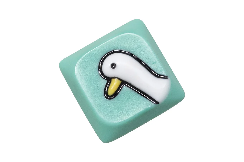 Big Goose Resin Artisan Keycap Low Profile Keycap for Low Profile MX Stem Mechanical Keyboard Handmade Novlty Keycap - Image 5