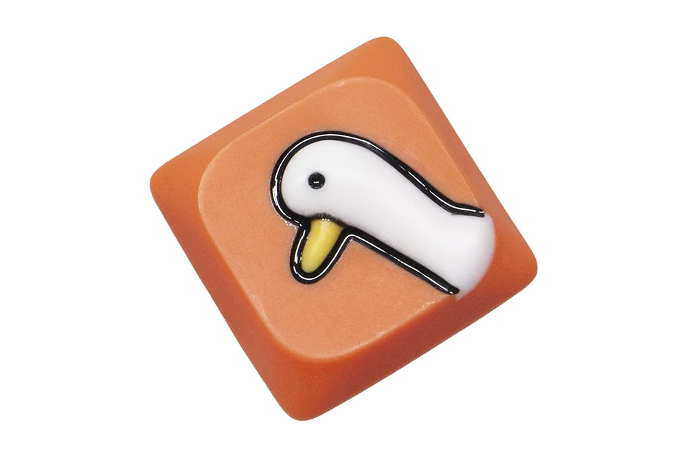 Big Goose Resin Artisan Keycap Low Profile Keycap for Low Profile MX Stem Mechanical Keyboard Handmade Novlty Keycap - Image 8