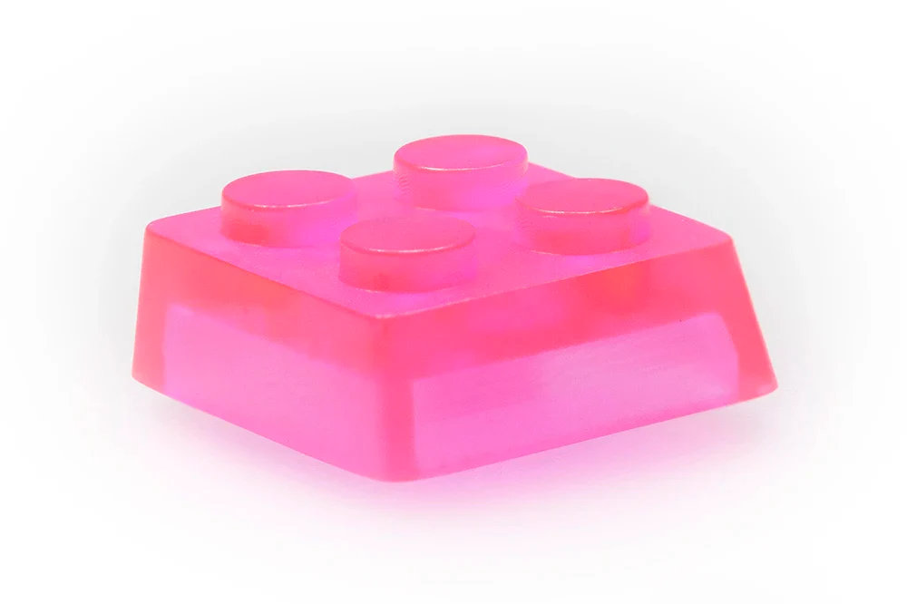 Building Blocks Toys Resin Artisan Keycap Low Profile Keycap for Low Profile MX Stem Mechanical Keyboard Handmade Blue Green Red - Image 10