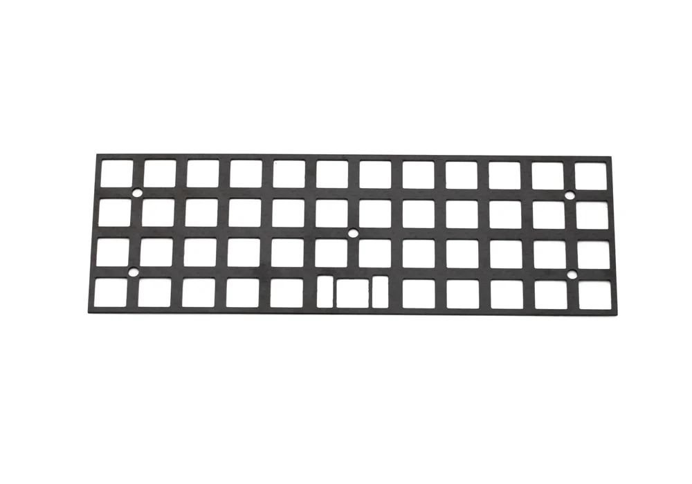 carbon fiber plate for JJ40 BM40 40% custom keyboard Mechanical Keyboard Plate support mx edition - Image 4