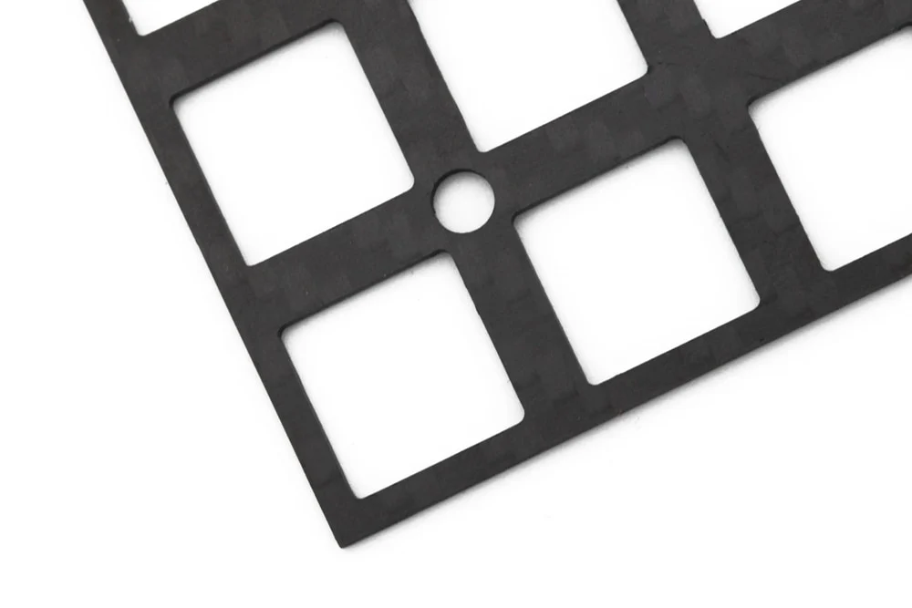 carbon fiber plate for JJ40 BM40 40% custom keyboard Mechanical Keyboard Plate support mx edition - Image 5