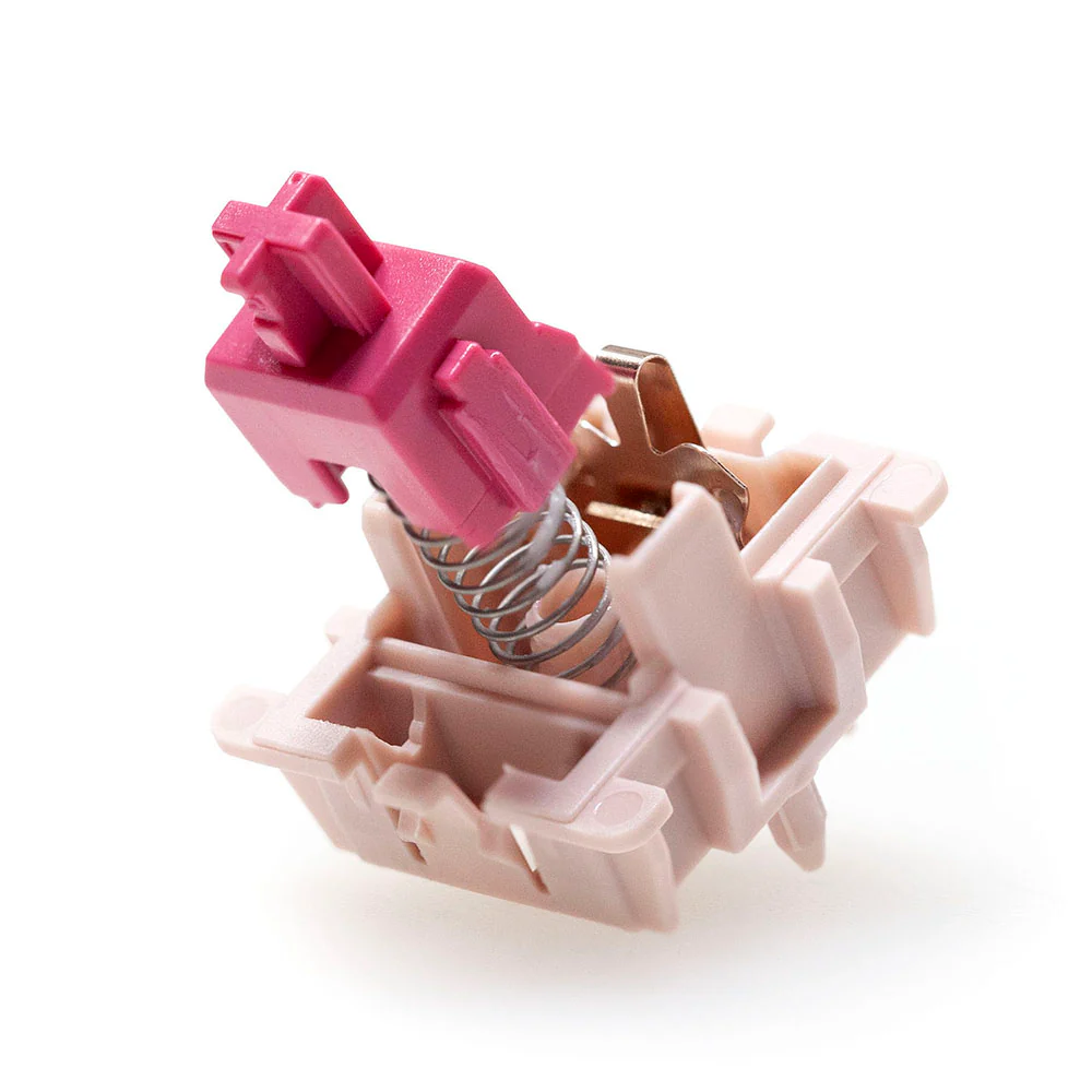 Cherry Petal Switch RGB SMD Tiny Tactile Switches 30g 35g for Mechanical Keyboard mx Stem PA66 Nylon POM Pink 4.0mm - Image 6