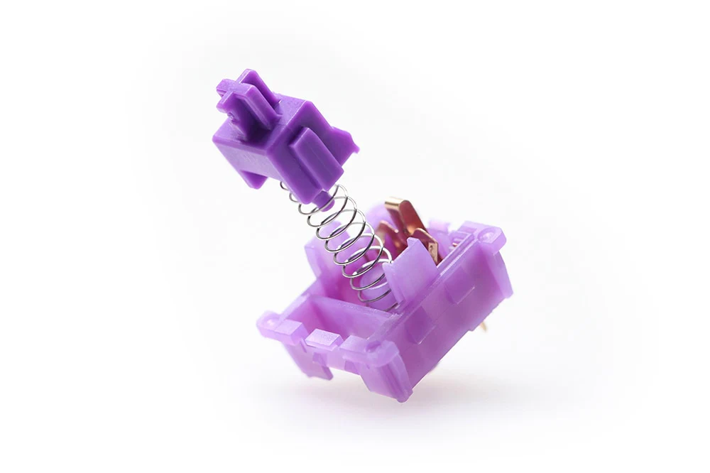 CIY EVO Switch Evolution Linear Tactile 55g 60g mx stem switch for mechanical keyboard 50m Factory Lubed PC Nylon POK Red Purple - Image 11