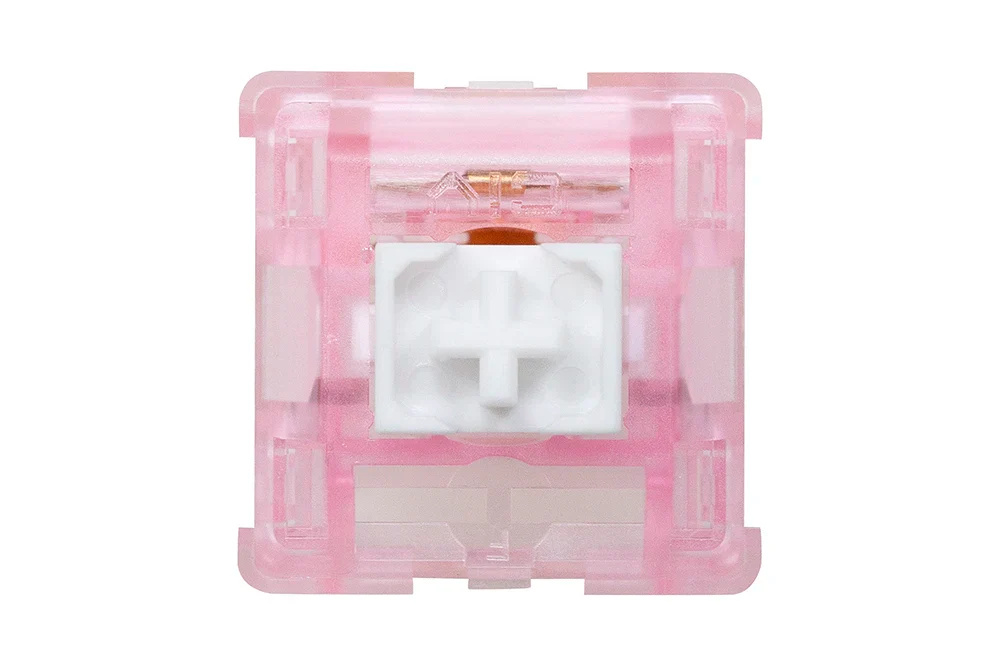 CIY Illusory Color Sakura Switch Linear Switch 37g for Gaming Mechanical Keyboard Pink 60M PC POM Gold Plated Long Spring - Image 3