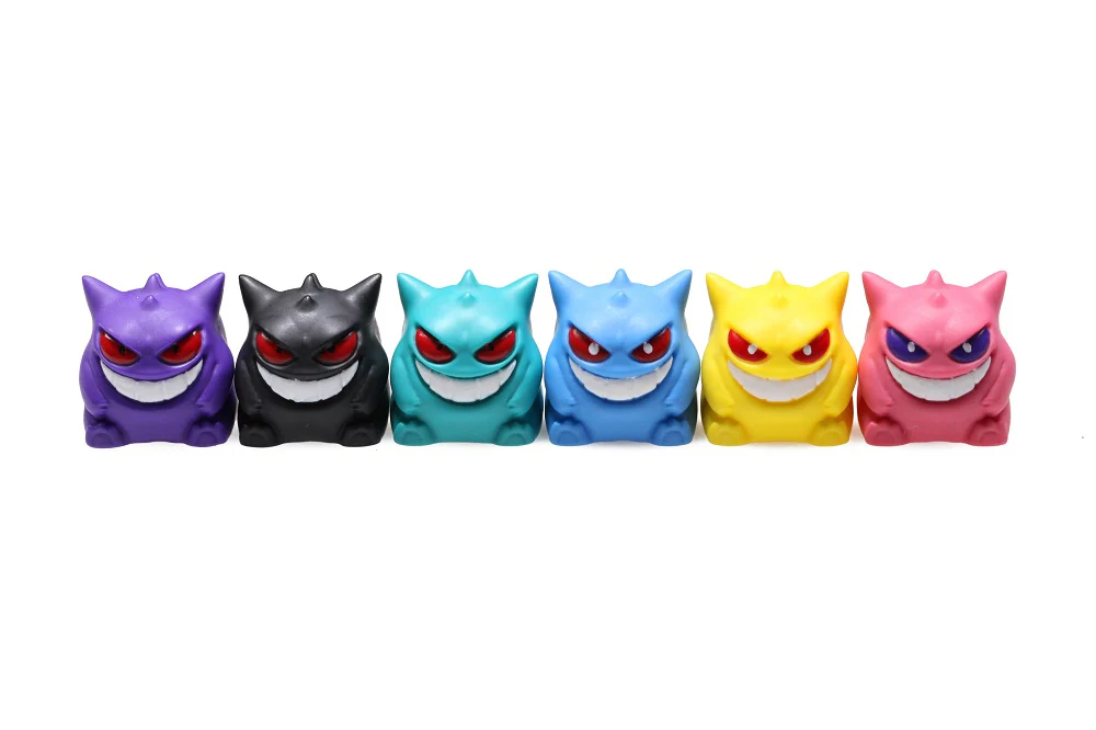 Cool Kit Novelty Gengar Pokémon inspired colourful resin keycap ゲンガー - Image 3