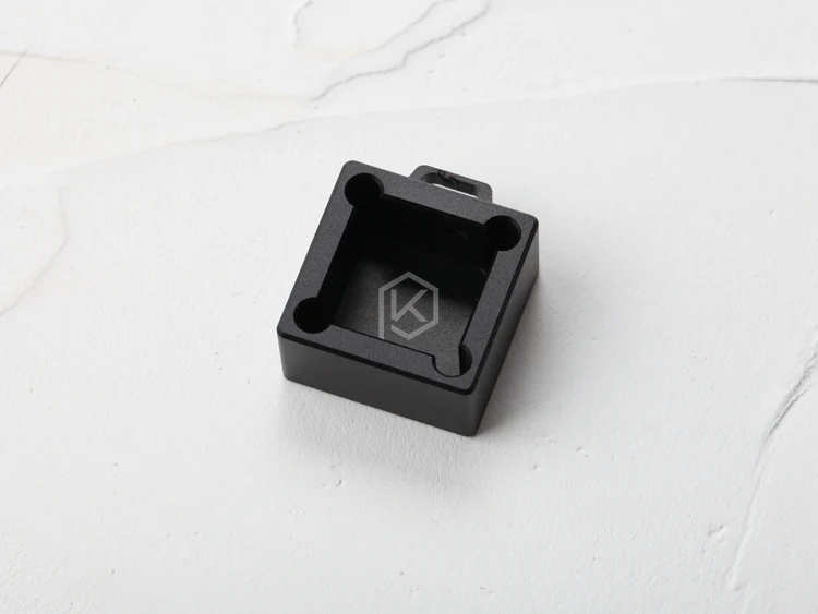cube sugar aluminum Switch Tester base housing 1X1 silver red blue grey - Image 8