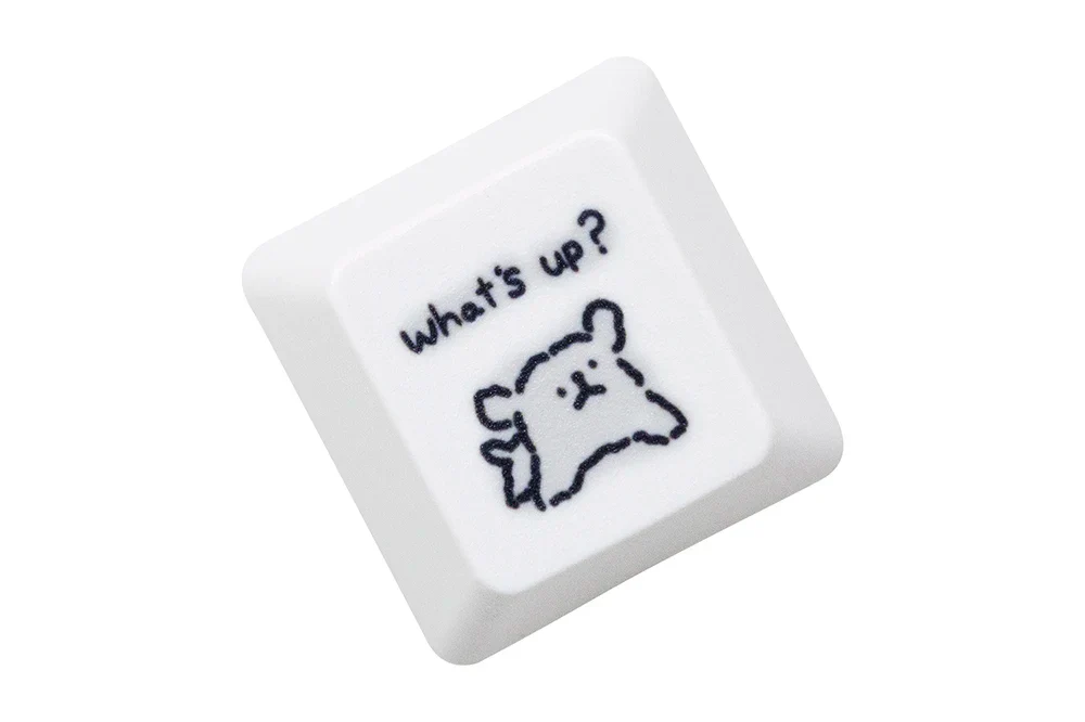 Cute Little Puppy Keycap Kitty Meme Keycap Dye Subbed keycaps for mx stem Gaming Mechanical Keyboards Dog - Image 16