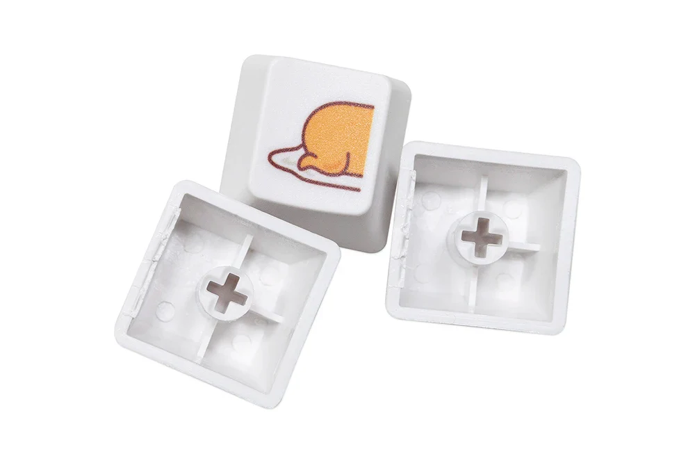 Cute Little Puppy Keycap Meme Keycap Dye Subbed keycaps for mx stem Gaming Mechanical Keyboards OEM Profile R4 Bunny Cat Shark - Image 3