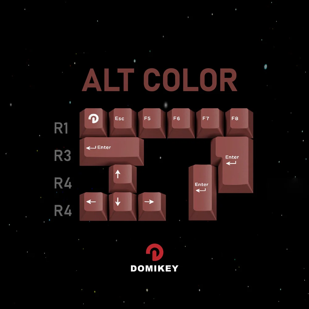 Domikey Astronaut Cherry Profile abs doubleshot keycap for mx stem keyboard poker 87 104 gh60 xd64 xd68 xd84 BM60 BM65 BM68 BM80 - Image 11