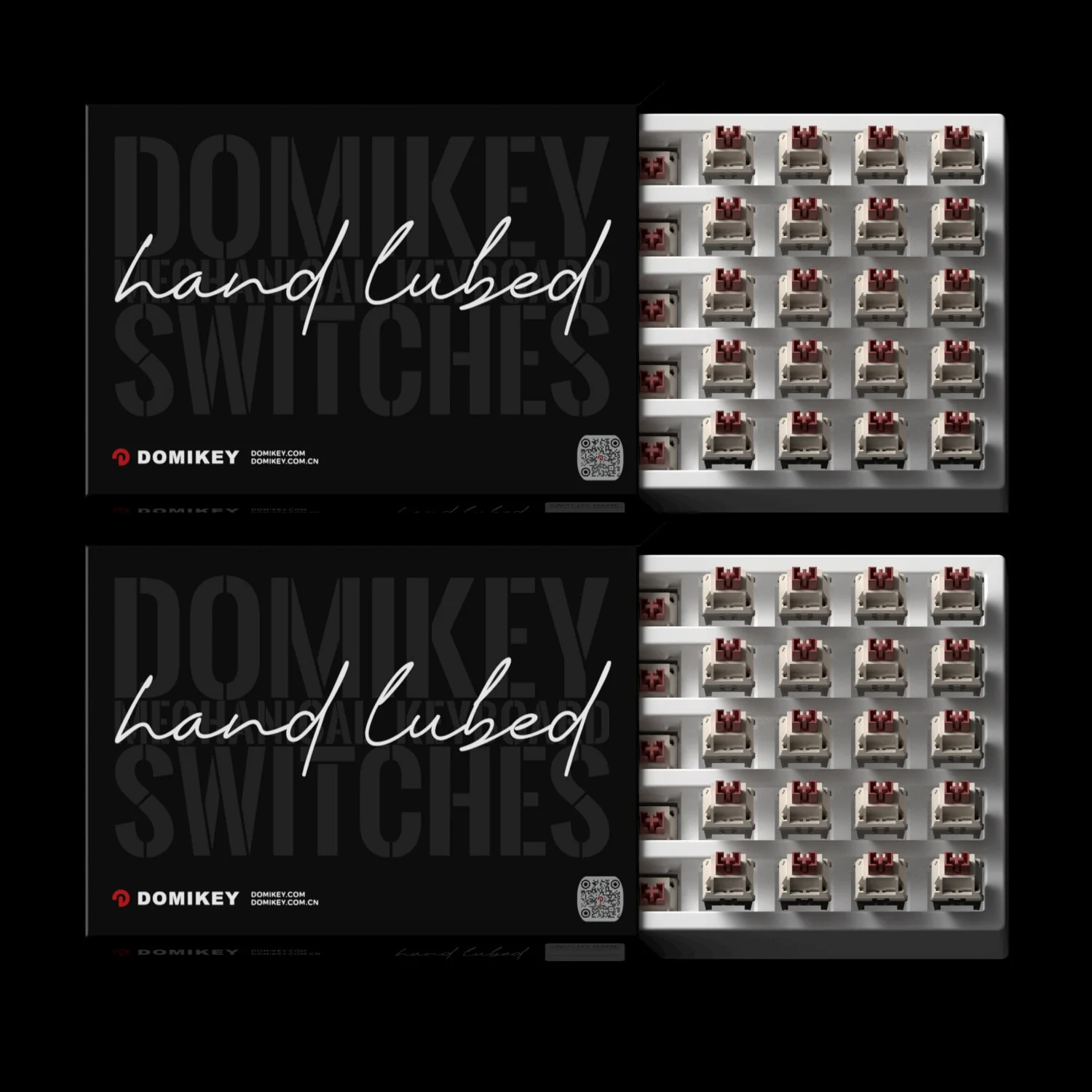 Domikey Astronaut Switch RGB SMD Linear Switch 48g 58g Switches For Gaming Mechanical keyboard mx stem Nylon POM Hand Lubed - Image 4