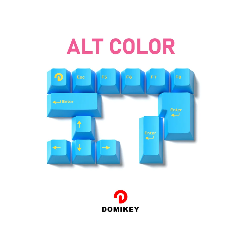 Domikey Pumper Cyber Punk Cherry Profile abs doubleshot keycap for mx keyboard poker 87 104 xd64 xd68 xd84 BM60 BM65 BM68 BM80 - Image 4
