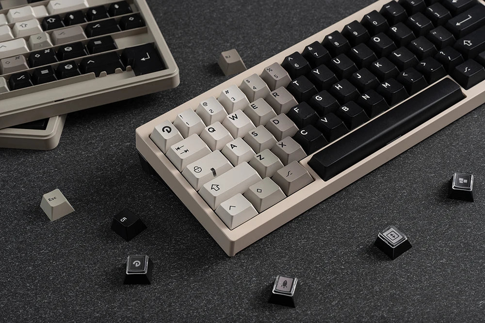 Domikey Relic Invert Keycap abs doubleshot keycap for Mechanical Keyboard poker 87 104 gh60 xd64 xd68 xd84 BM60 BM65 BM80 - Image 7