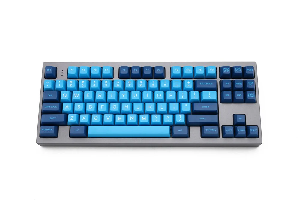 Domikey SA abs doubleshot keycap set Blue Wave SA for mx stem keyboard poker 87 104 gh60 xd64 xd68 xd84 xd87 bm60 bm65 bm68 - Image 13