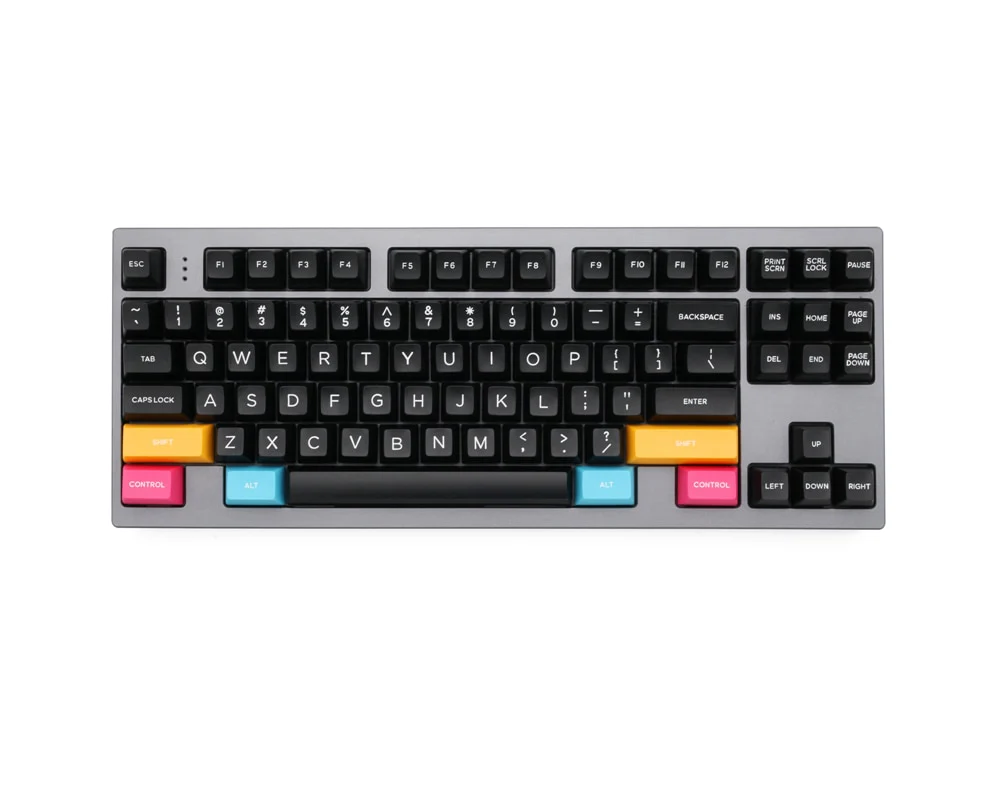 Domikey SA abs doubleshot keycap set WOB White on Black SA mx stem - Image 3