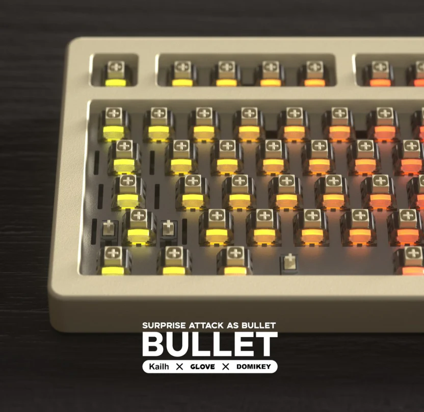 [CLOSED][GB] Domikey x GLOVE SA APES TIME Keycaps ABS Doubleshot BULLET switch CHIMP Switch - Image 3
