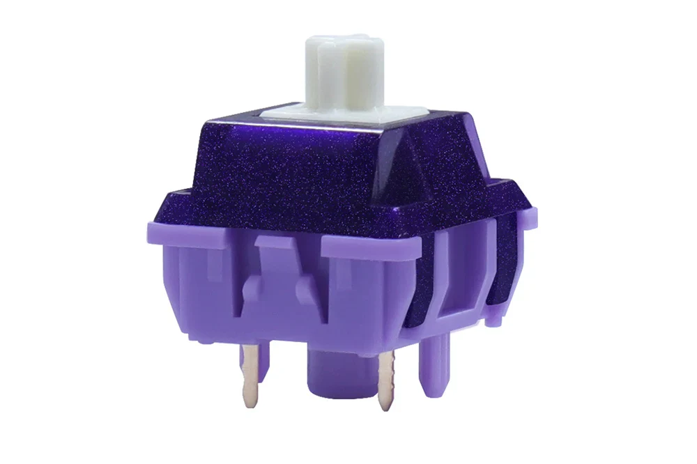 Duhuk Bitter Tea Purple Switch V2 Kuchazi Switch RGB SMD 58g 63.5g 5pin Pre Advanced Heavy Tactile for mechanical keyboard - Image 4