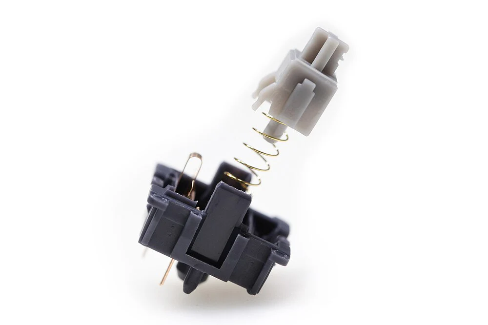 Emogogo Silver Grey NO1 Pre Tactile Switch 5pin RGB SMD 62g mx switch for mechanical keyboard 50m POM Nylon Gold Plated Spring - Image 6