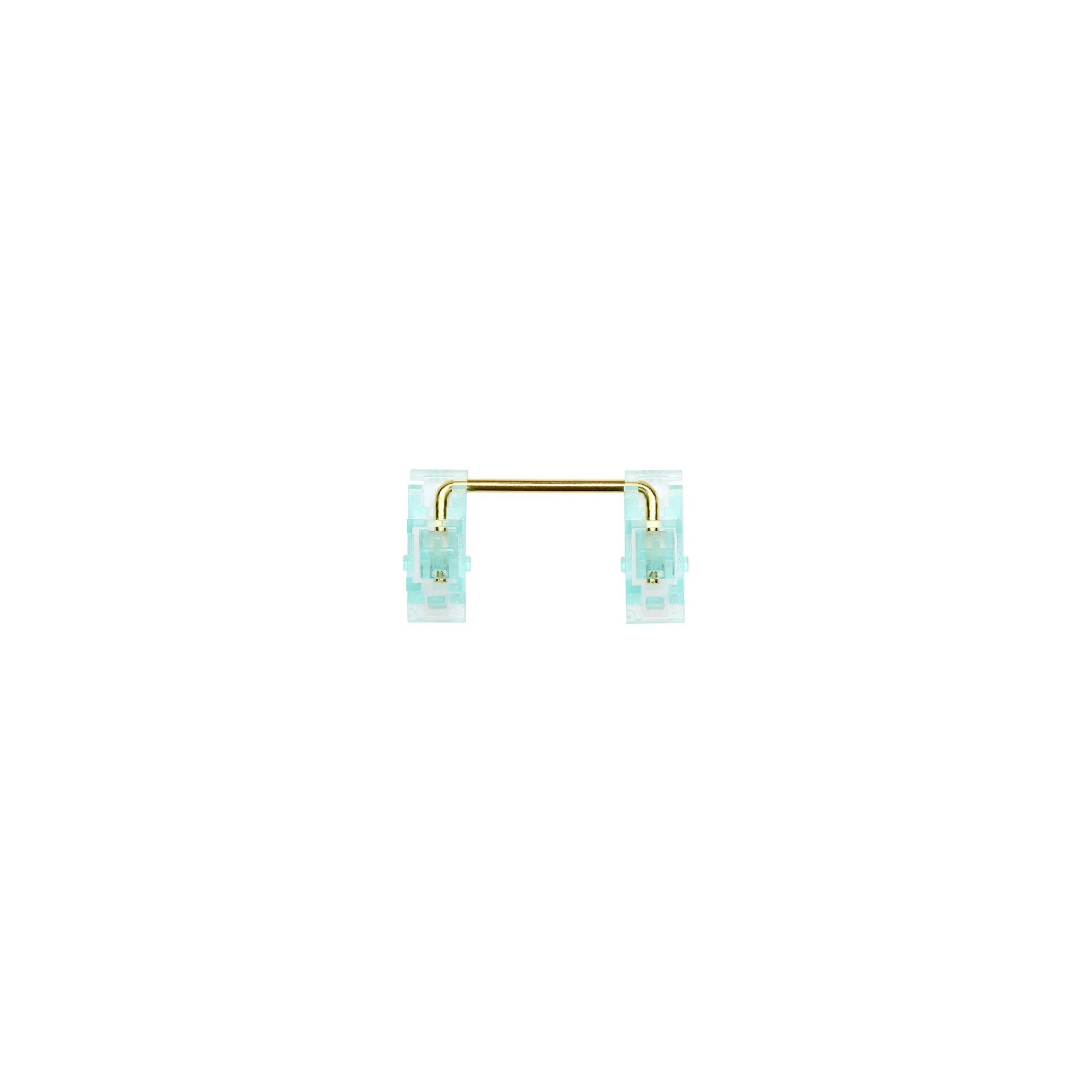 Everglide Panda V3 Transparent Plate Mounted Stabilizer Gold Plated Wire for Custom Mechanical Keyboard Plate Clear Black - Image 9