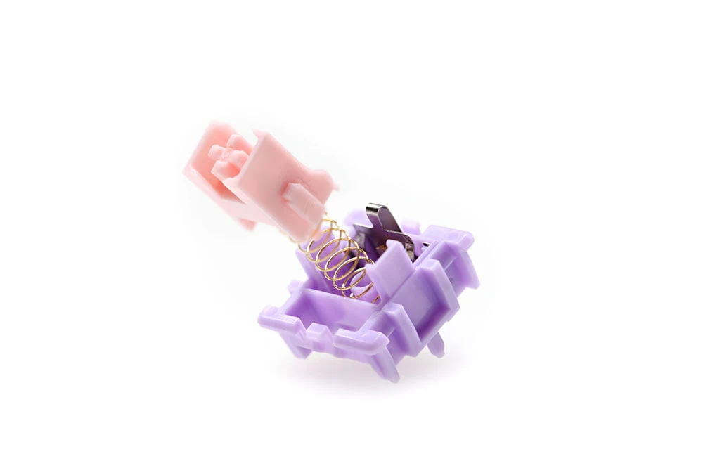 Everglide Pansy V2 Switch RGB SMD Pre Advanced Tactile 48g Switches For Mechanical keyboard mx stem 5pin Long Spring Pre Lubed - Image 7