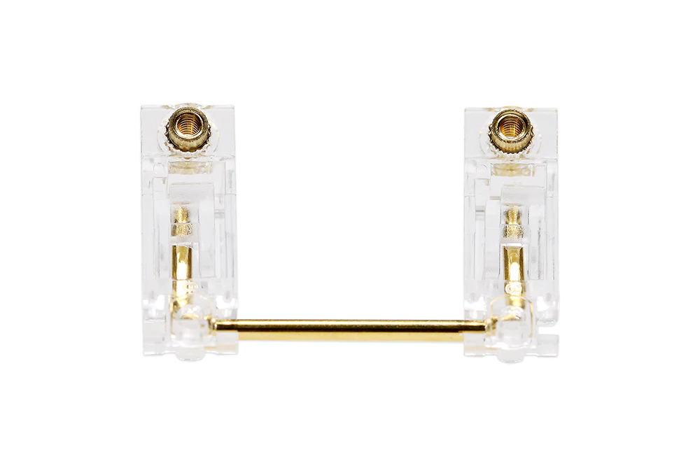 Everglide V3 Transparent Gold Plated Pcb screw in Stabilizer for Custom Mechanical Keyboard Transparent Black Clear BM60 BM65 - Image 2
