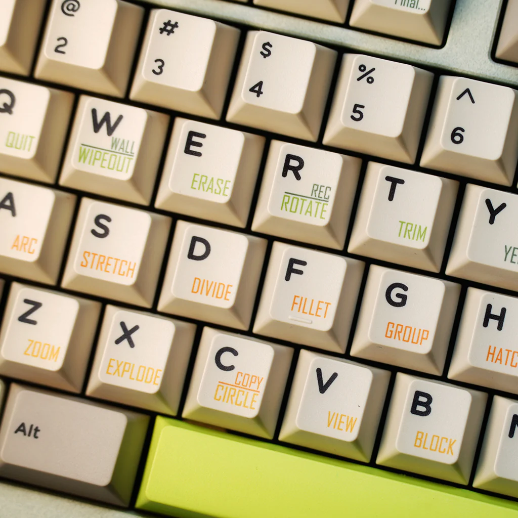 [CLOSED][GB] iNKY x Domikey Retro No Redraw CAD ver keycaps Cherry profile Dye sublimation printing - Image 10