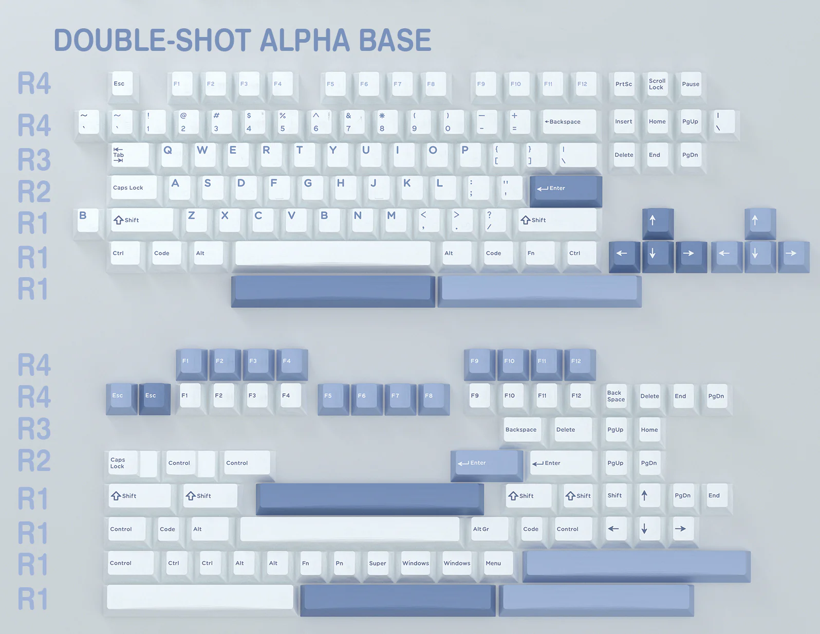 [CLOSED][GB] iNKY x Domikey Silent Plateau Keycaps ABS Doubleshot Cherry profile Silent ECO - Image 2
