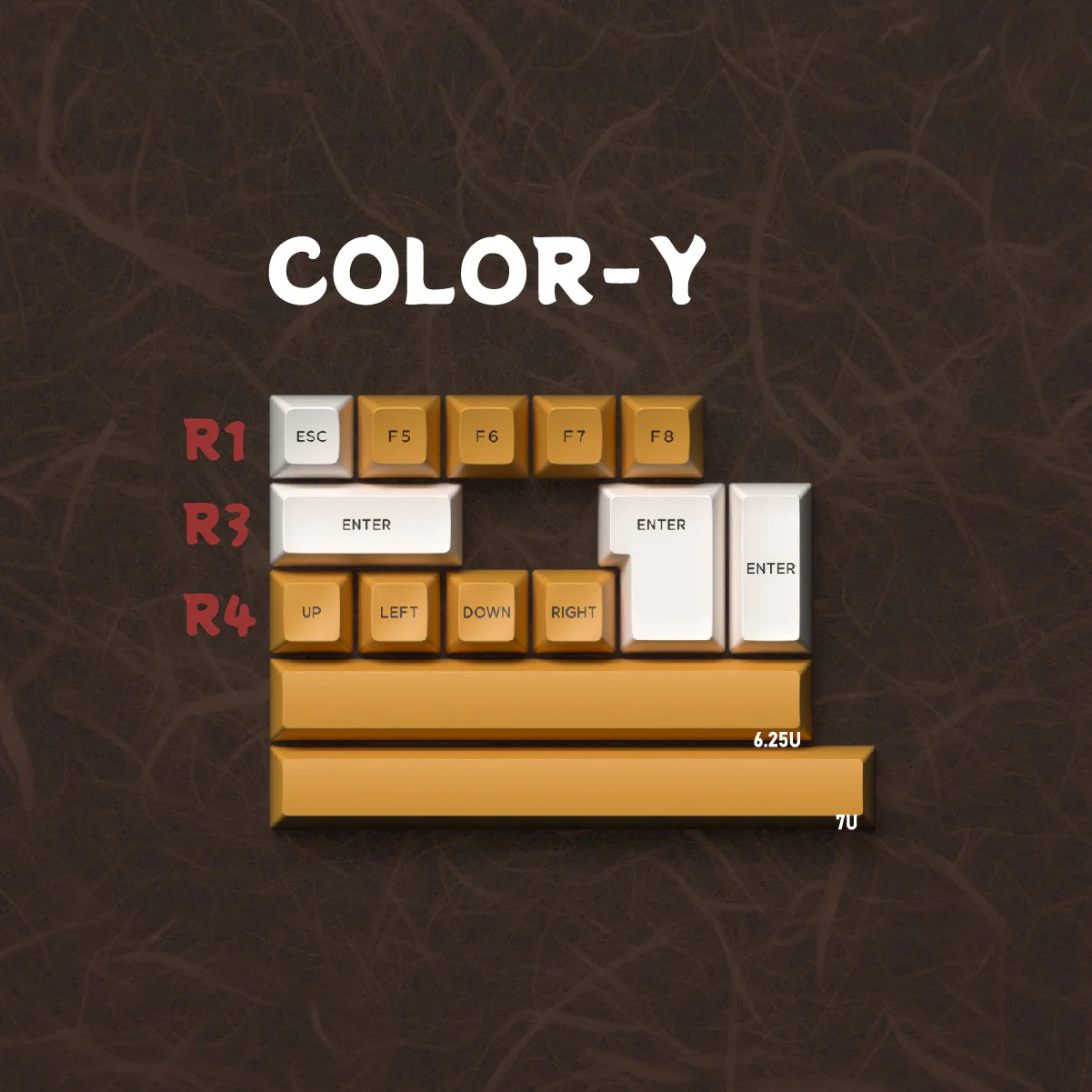 [GBEXTRA] Domikey x GLOVE Tiger SA Profile ABS Doubleshot Keycaps - Image 14