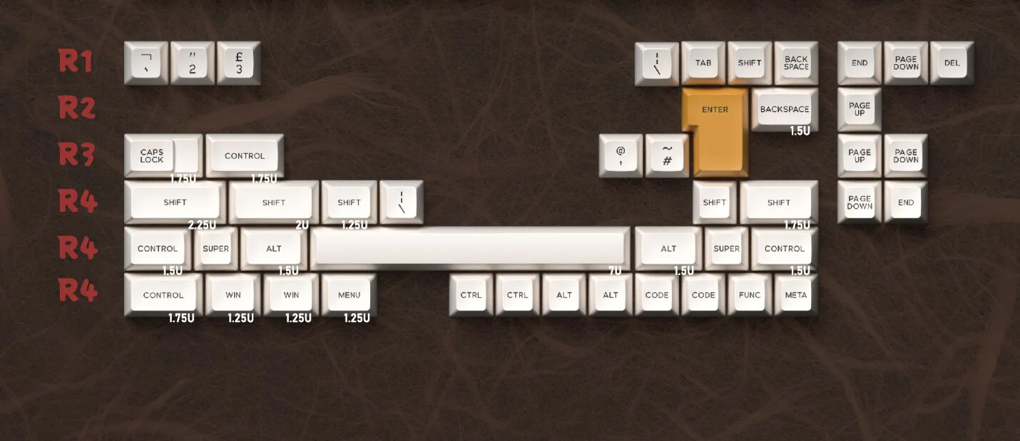 [GBEXTRA] Domikey x GLOVE Tiger SA Profile ABS Doubleshot Keycaps - Image 25