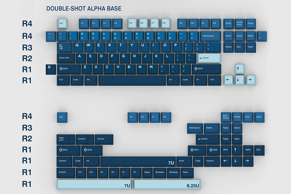 [GBEXTRA] Domikey x iNKY  Silent Sea cherry profile tripleshot keycaps - Image 15