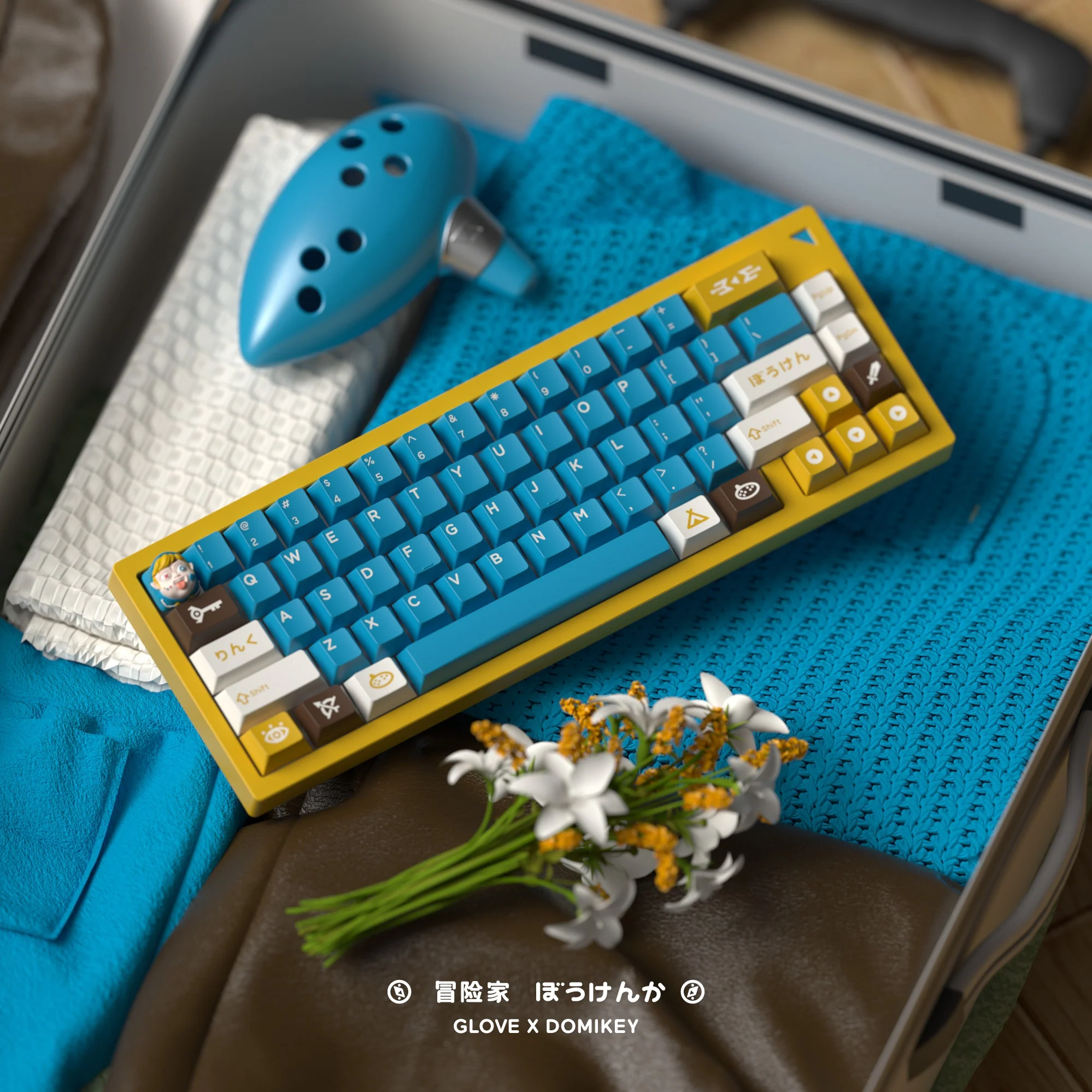 [CLOSED][GB] GLOVE x Domikey Adventurer 冒険家 Round 2 abs doubleshot tripleshot Cherry profile Keycaps and resin novelty - Image 17