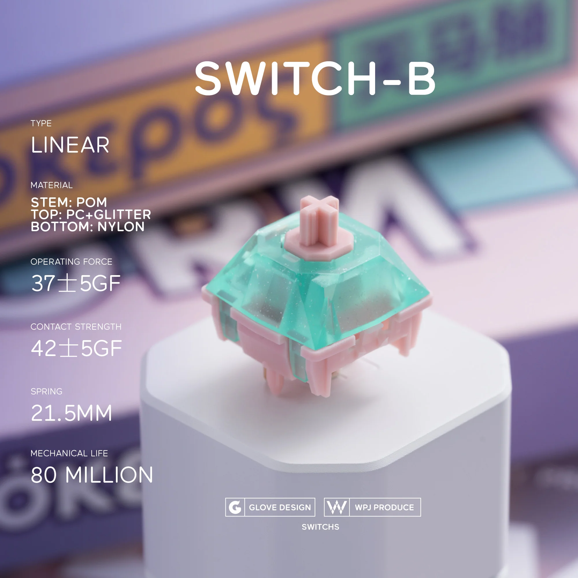 [CLOSED][GB] GLOVE x Domikey Unicorn Keycaps PBT Cherry profile Dye sub Novelty - Image 30