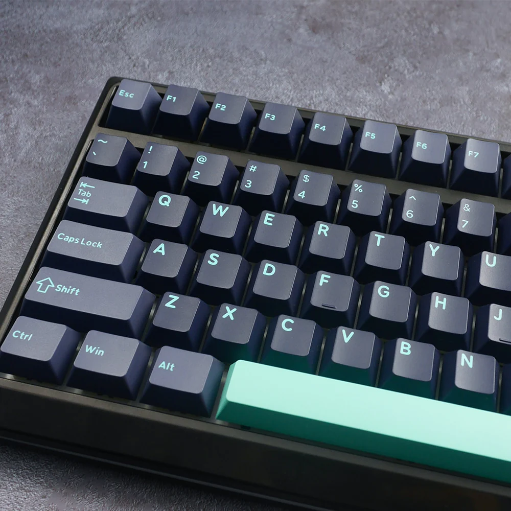 Ghost Judges Deep Ocean Cherry PBT Doubleshot keycap for mx keyboard 60 65 87 104 xd64 bm60 bm65 similar with Hammerhead - Image 3