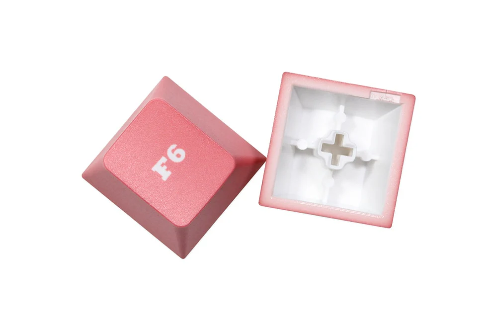 GKs Cherry Profile Cute Rabbit Dye Sub Keycap Set thick PBT for keyboard 87 tkl 104 ansi xd64 bm60 xd68 xd84 BM87 BM65 Pink - Image 7