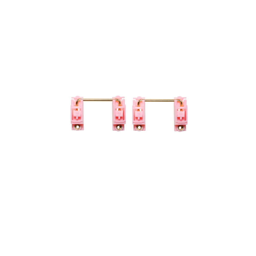 GKs Gold coated Pcb screw in Stabilizer pink blue mechanical keyboard - Image 7