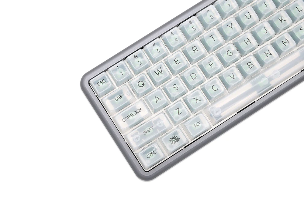 GKs MDA Silk Screen Tech Keycap Set thick Transparent ABS for keyboard gh60 poker 87 tkl 104 ansi xd64 bm60 xd68 xd84 BM87 BM65 - Image 10