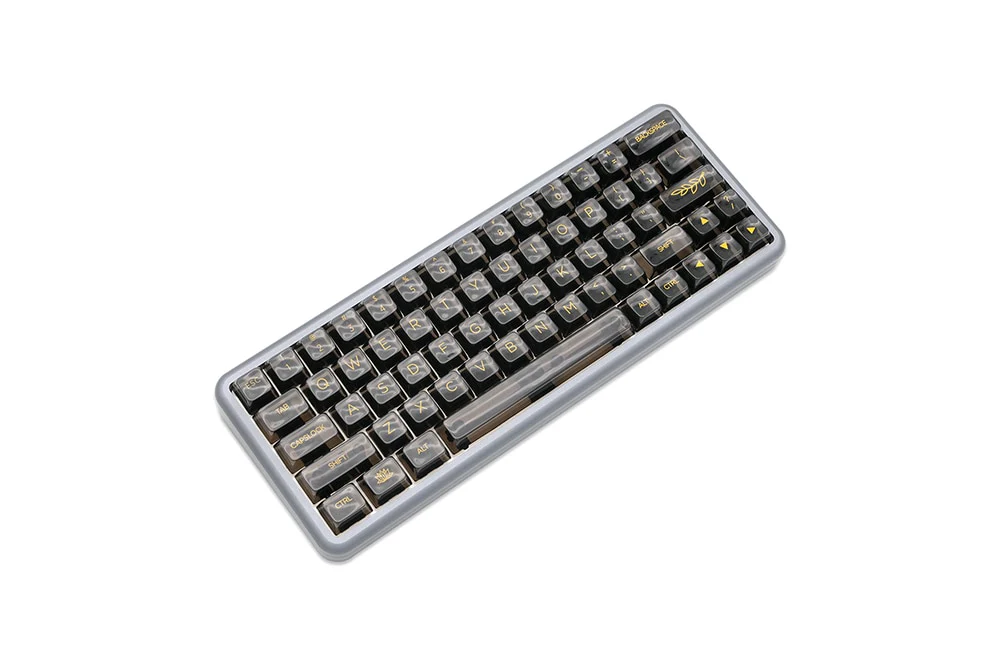 GKs MDA Silk Screen Tech Keycap Set thick Transparent ABS for keyboard gh60 poker 87 tkl 104 ansi xd64 bm60 xd68 xd84 BM87 BM65 - Image 5