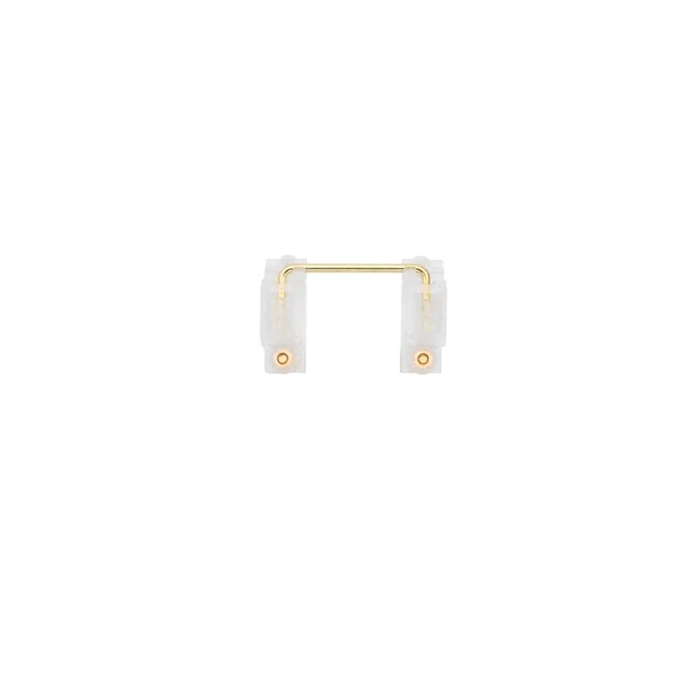 GKs Transparent Gold Plated PCB screw in Stabilizer Custom Mechanical Keyboard - Image 8