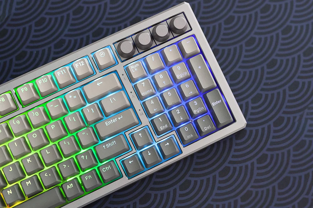 Grey Mote Gradient Keycap Dip Dye Doubleshots PBT for keyboard 87 tkl 104 bm60 xd68 CSTC75 BM87 BM65 CSTC75 VN96 Top side Font - Image 5