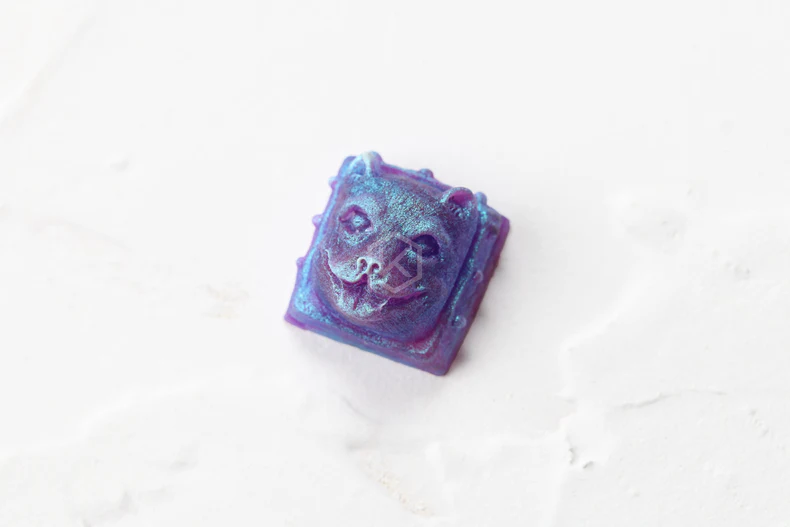 ăClosedăGroupbuy Free shipping BoB Year of Dog Resin Artisan Keycaps Novelty for custom mechanical keyboards oem cherry profile - Image 8