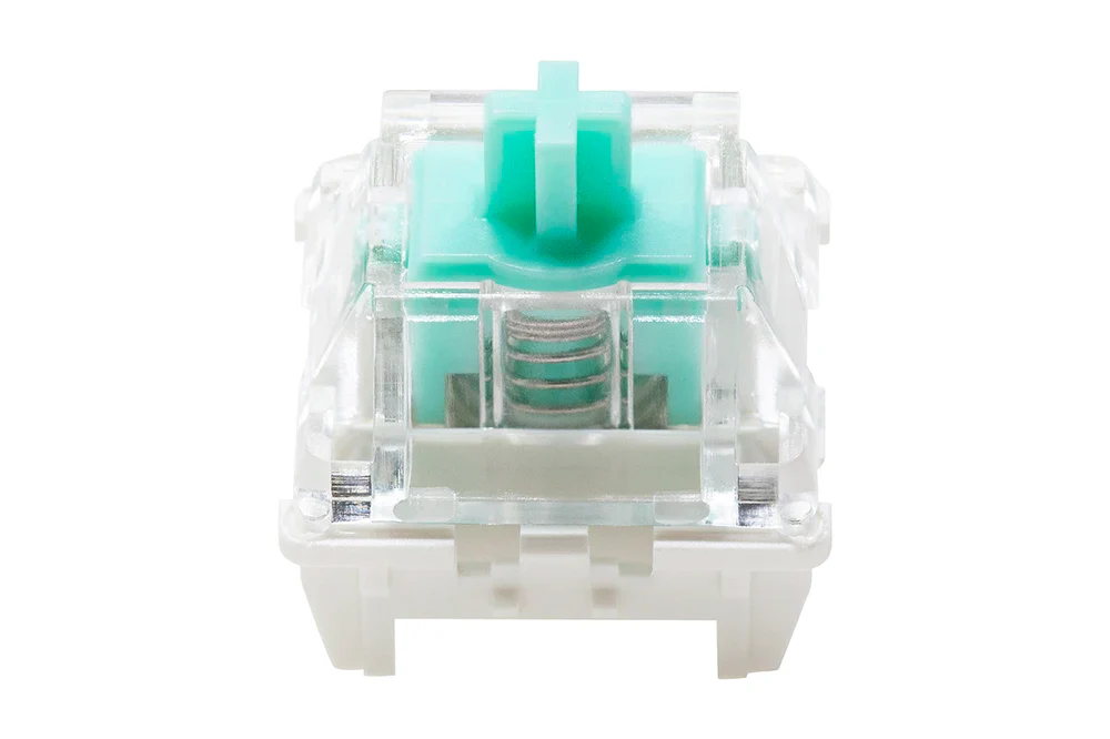 Hejin Magnetic Teal Switch Cyan Switch Linear for Magnetic mechanical keyboard 35gf PA66 POM For Wooting 60he 80he Pre Lubed - Image 4