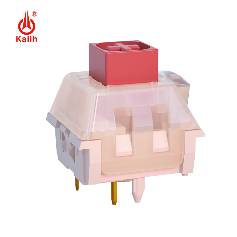 Kailh Red Bean Pudding Switch for Mechanical Keyboard Light Guide Post Switch Linear 45g 80m Waterproof - Image 5