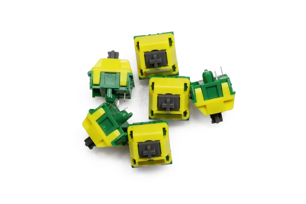 Kailh X Domikey Canary Switch RGB SMD Tactile 60g Switches For Mechanical keyboard mx stem 5pin pom material Self lubricating - Image 6